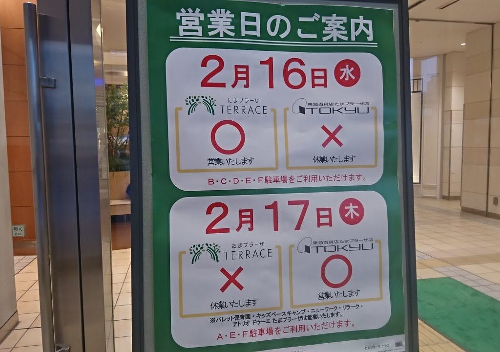 休館日