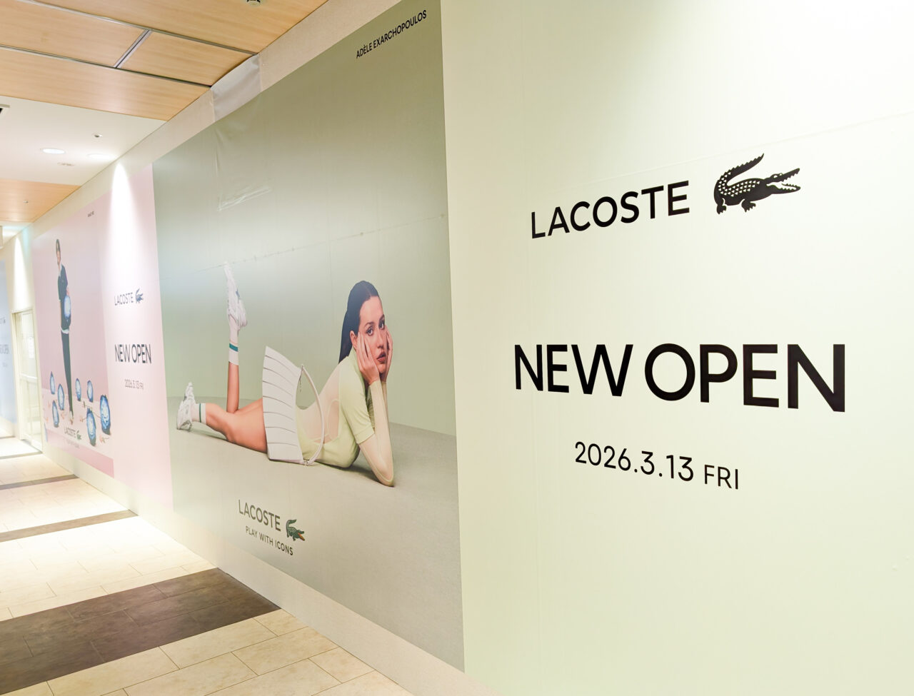 たまプラーザテラスにラコステがオープン