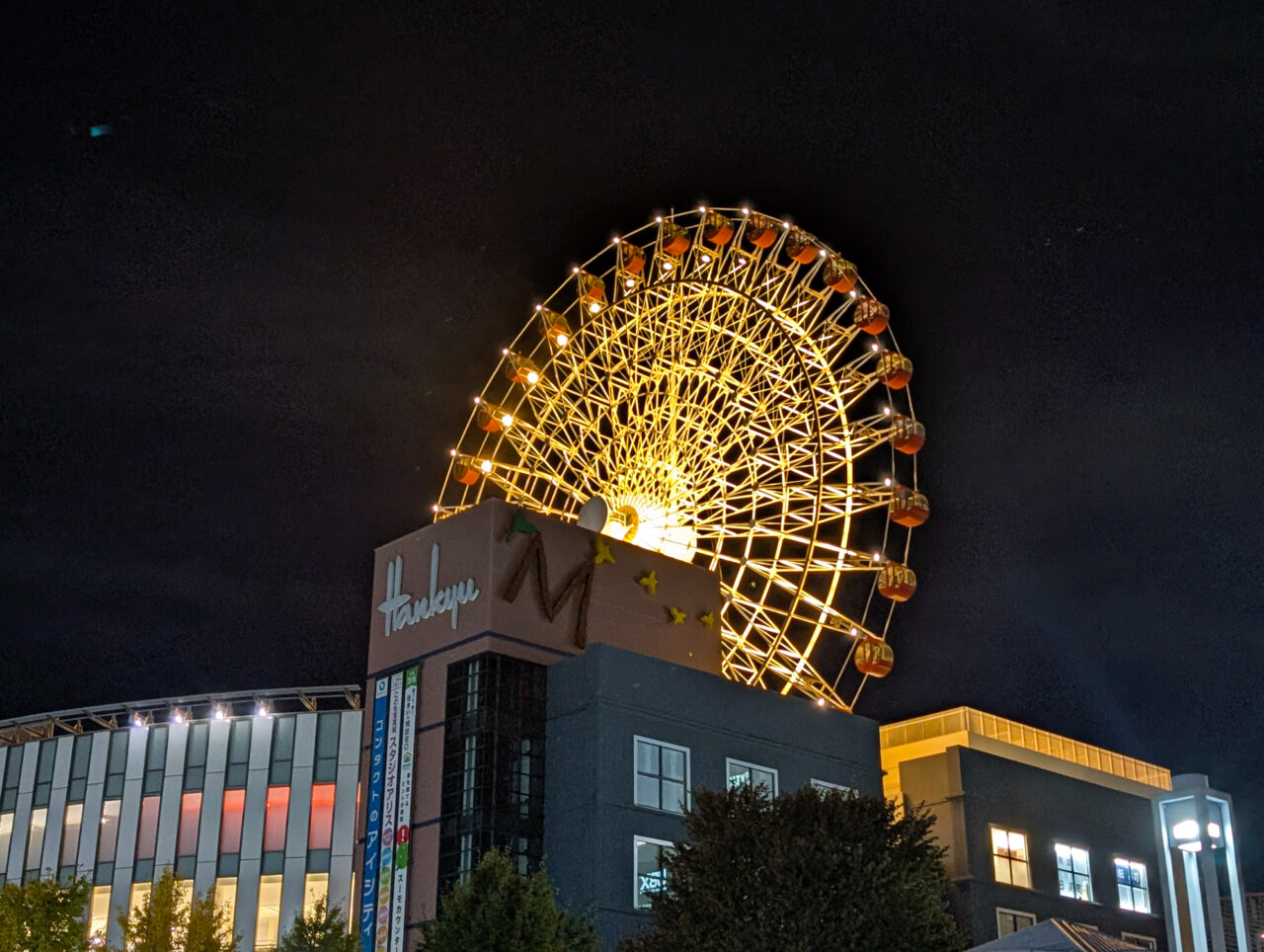 モザイクモール港北の大観覧車