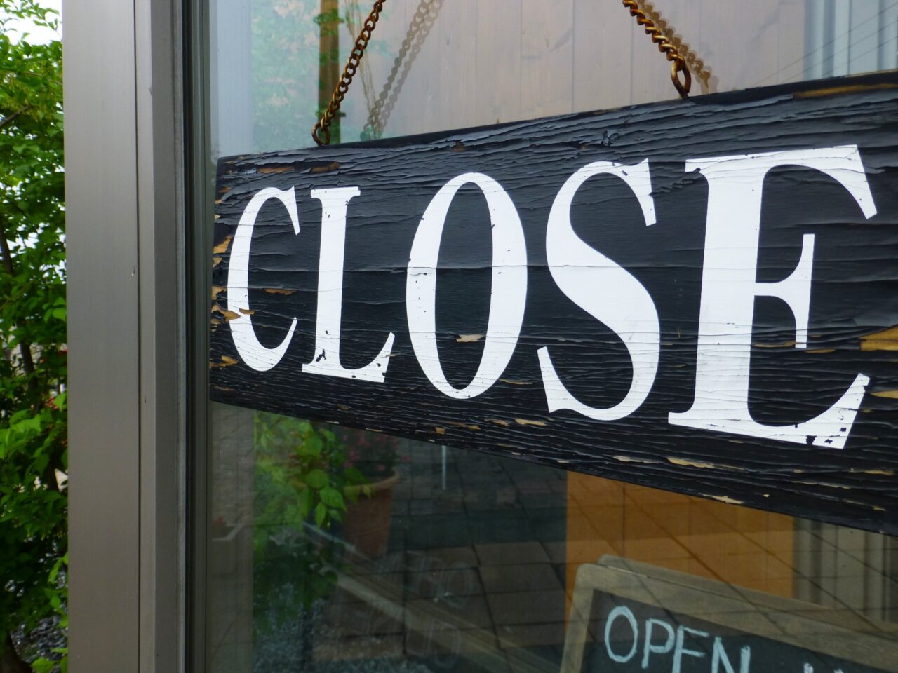 閉店