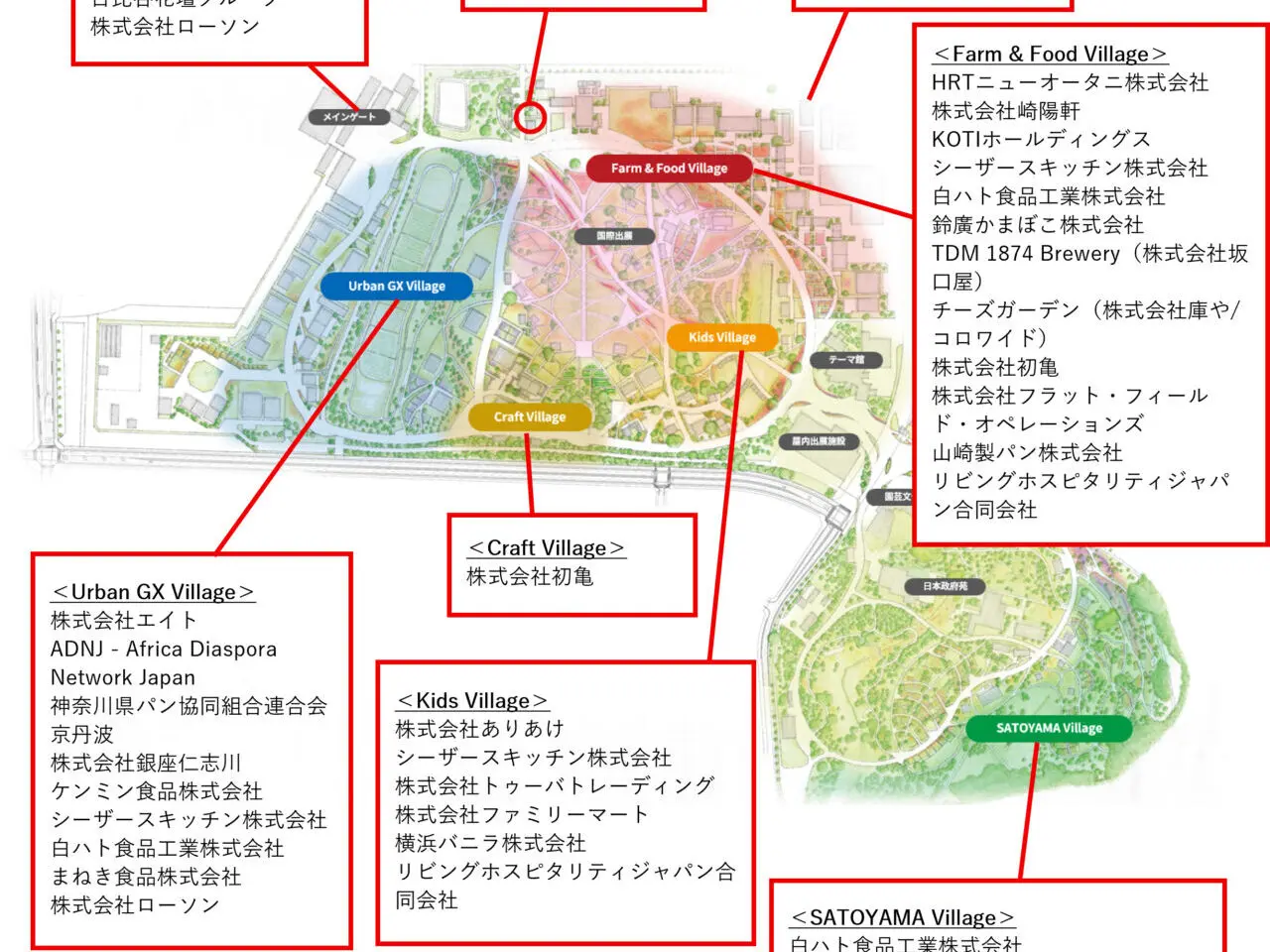 GREEN×EXPO 2027　カフェやレストラン、ショップなどのラインナップが内定