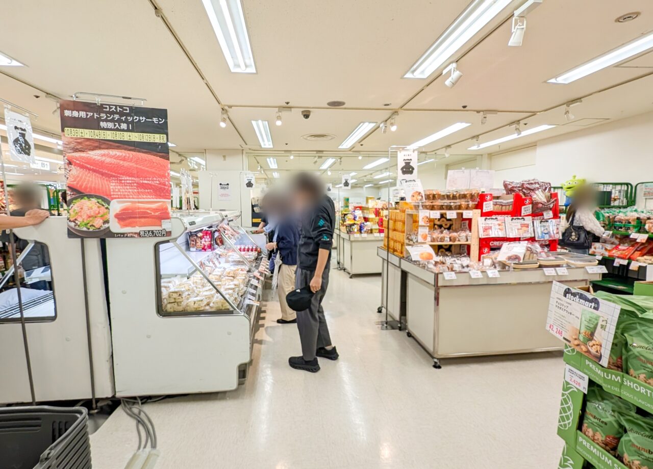 東急百貨店たまプラーザ店の3階催物場に「コストコ再販店」