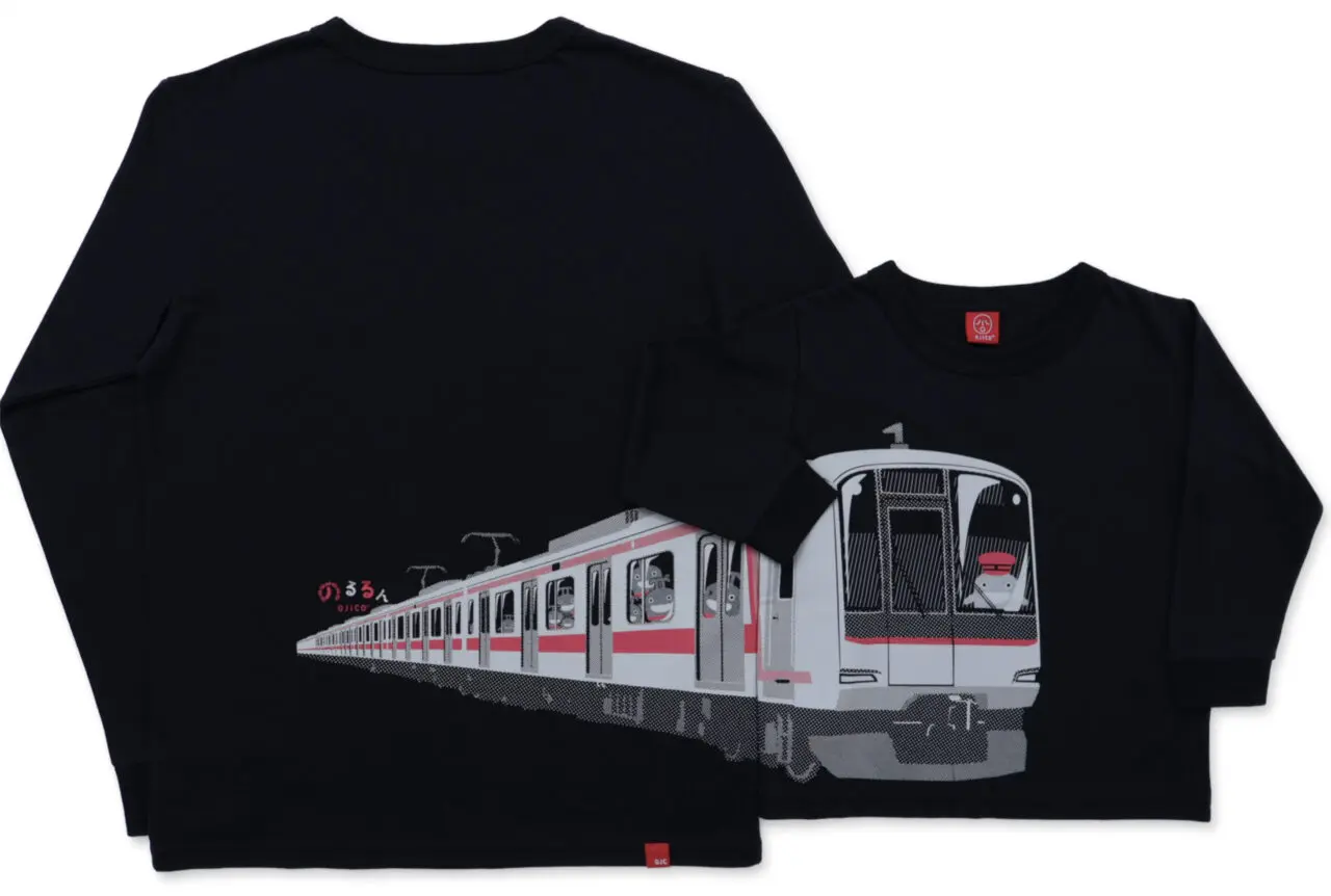 東急5050系と「のるるん」がコラボ!たまプラーザで新作Tシャツが先行販売